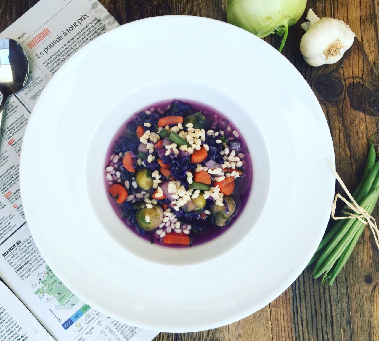 Winterliche Minestrone mit Buchweizen