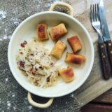 Gebackene Kartoffelnudeln