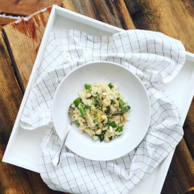 Spargelrisotto