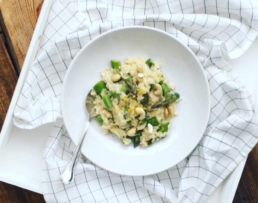 Spargelrisotto