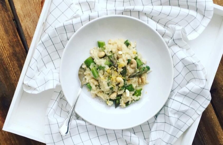 Spargelrisotto