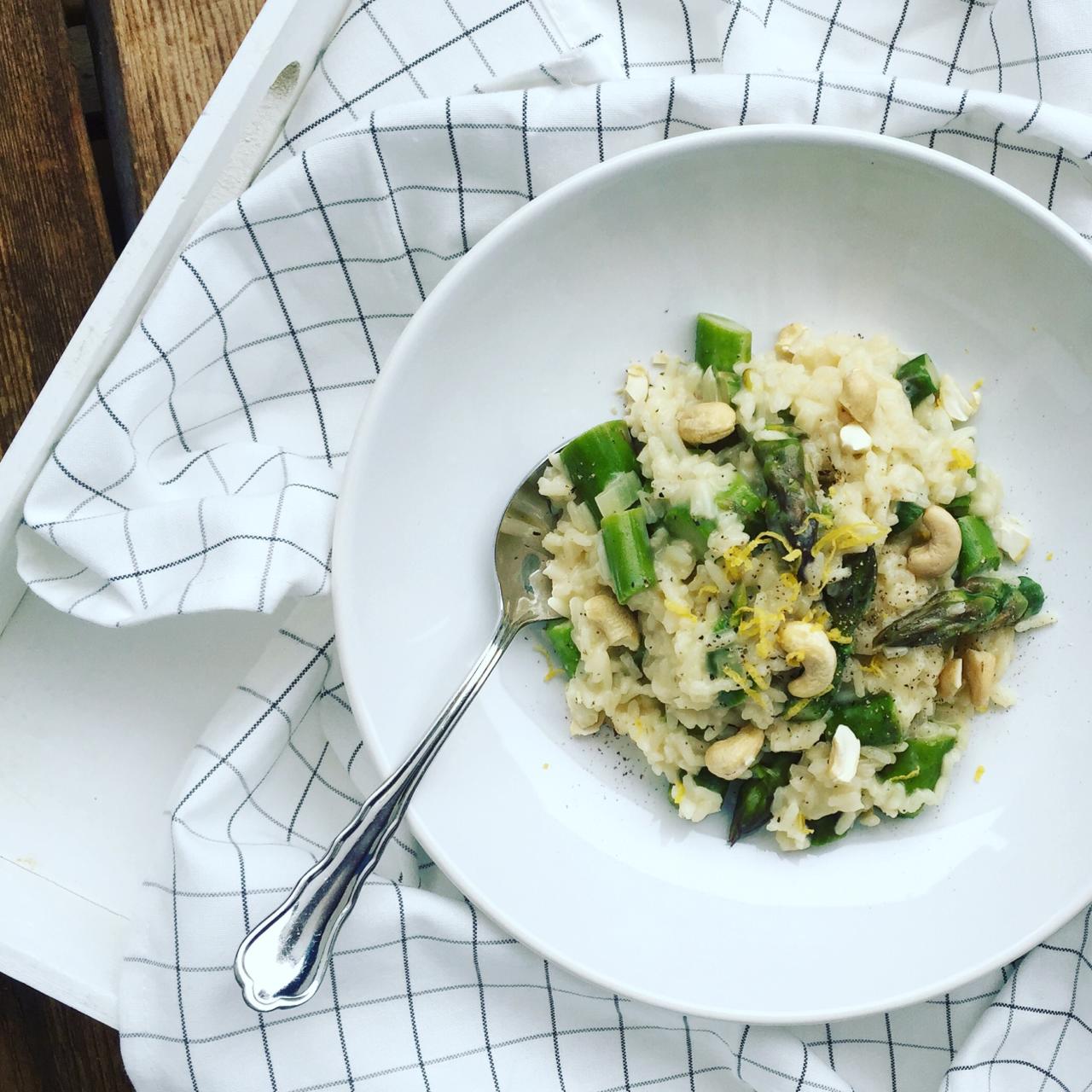 Spargelrisotto