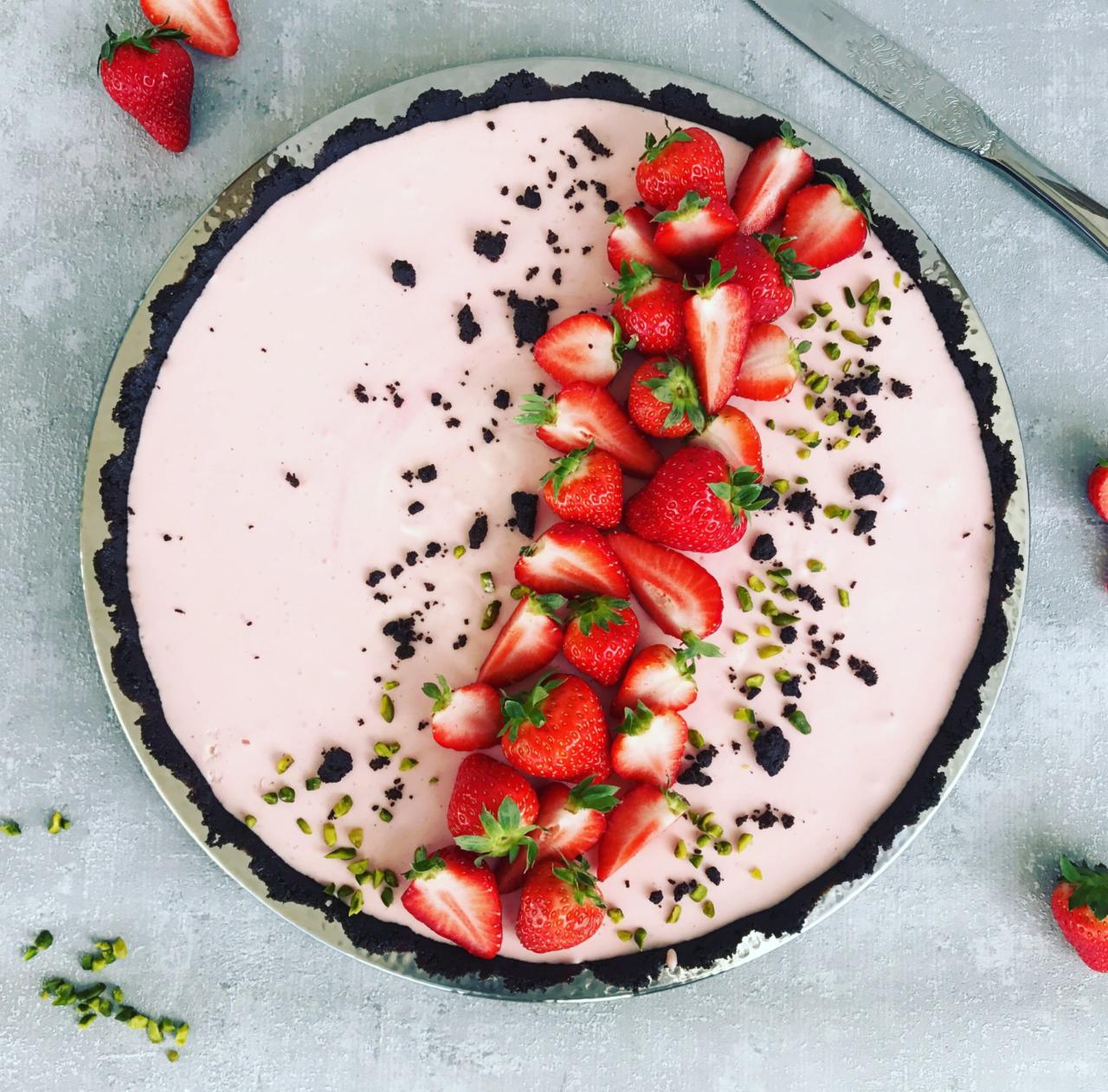 Erdbeer Cookie Tarte