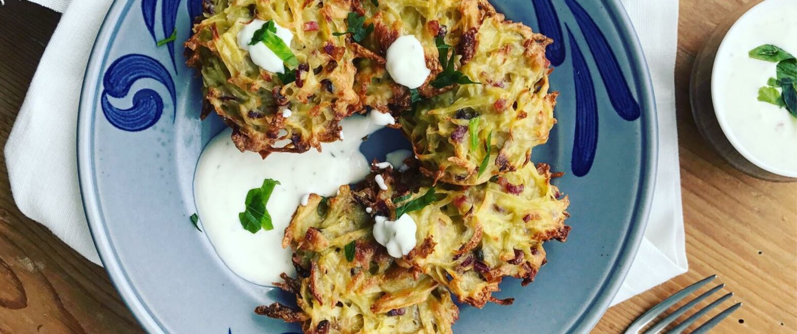 Kartoffelrösti aus dem Backrohr