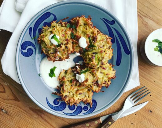 Kartoffelrösti aus dem Backrohr