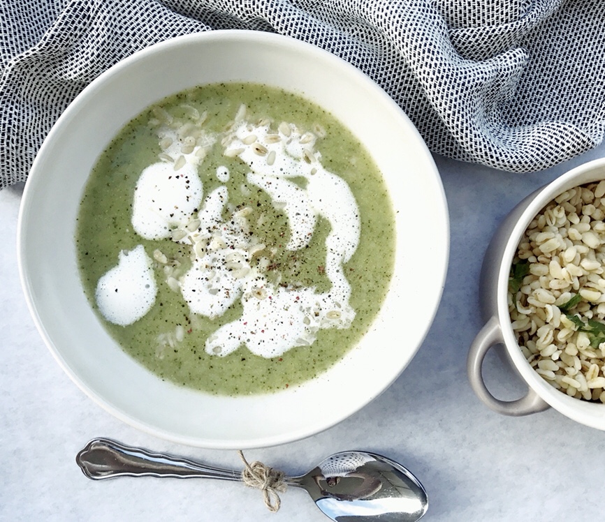 Brokkolisuppe mit Ebly