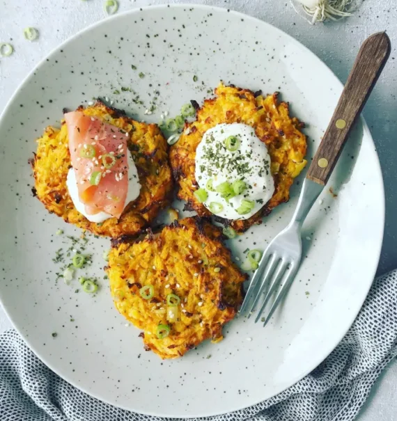 Süßkartoffel Laibchen