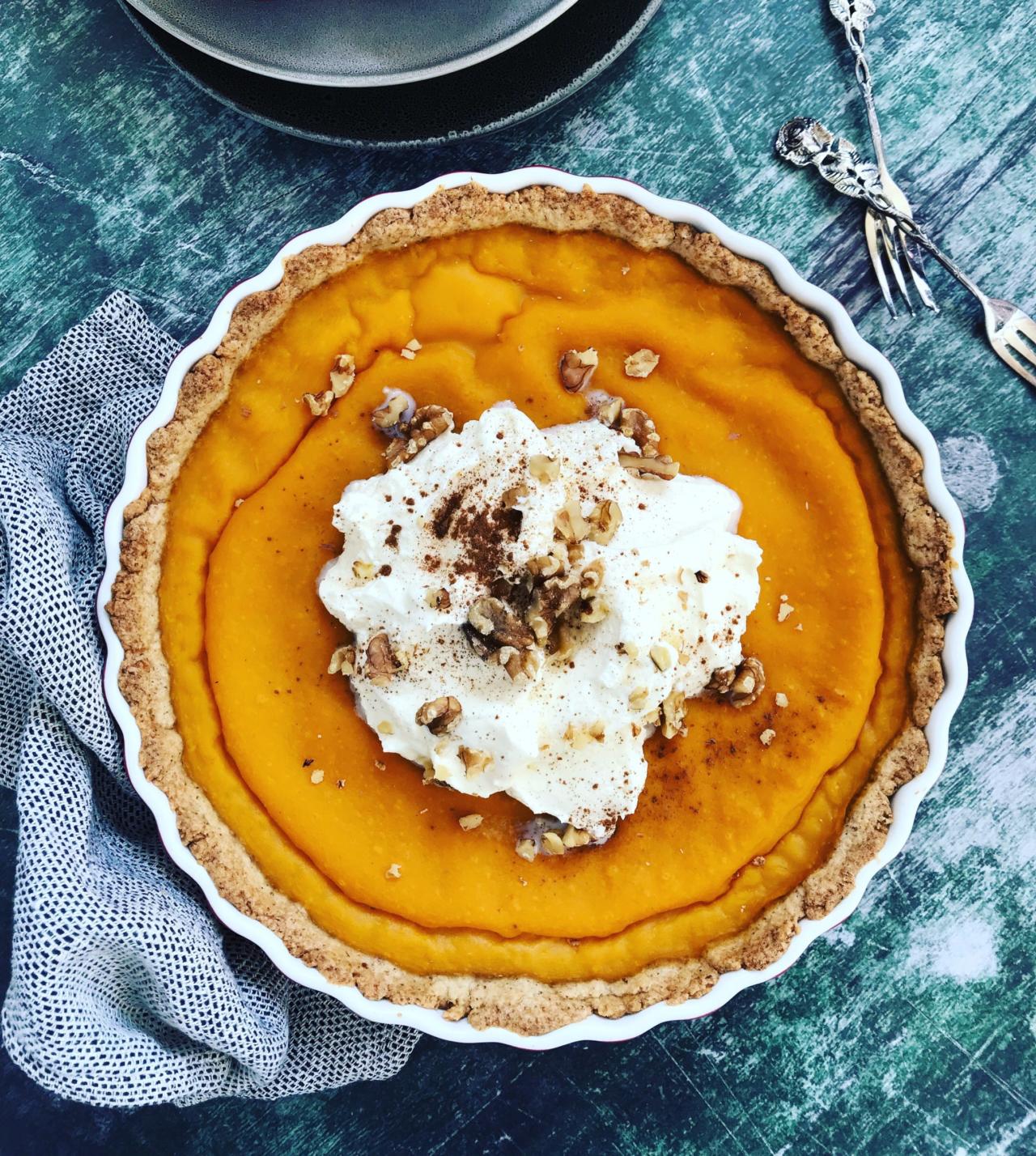Kürbis Vanille Pie
