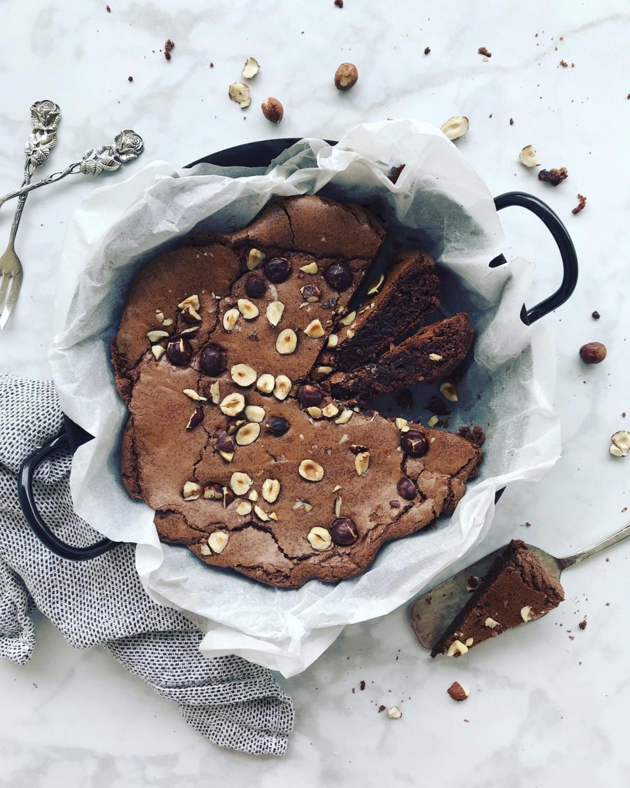 Haselnuss Schoko Brownies