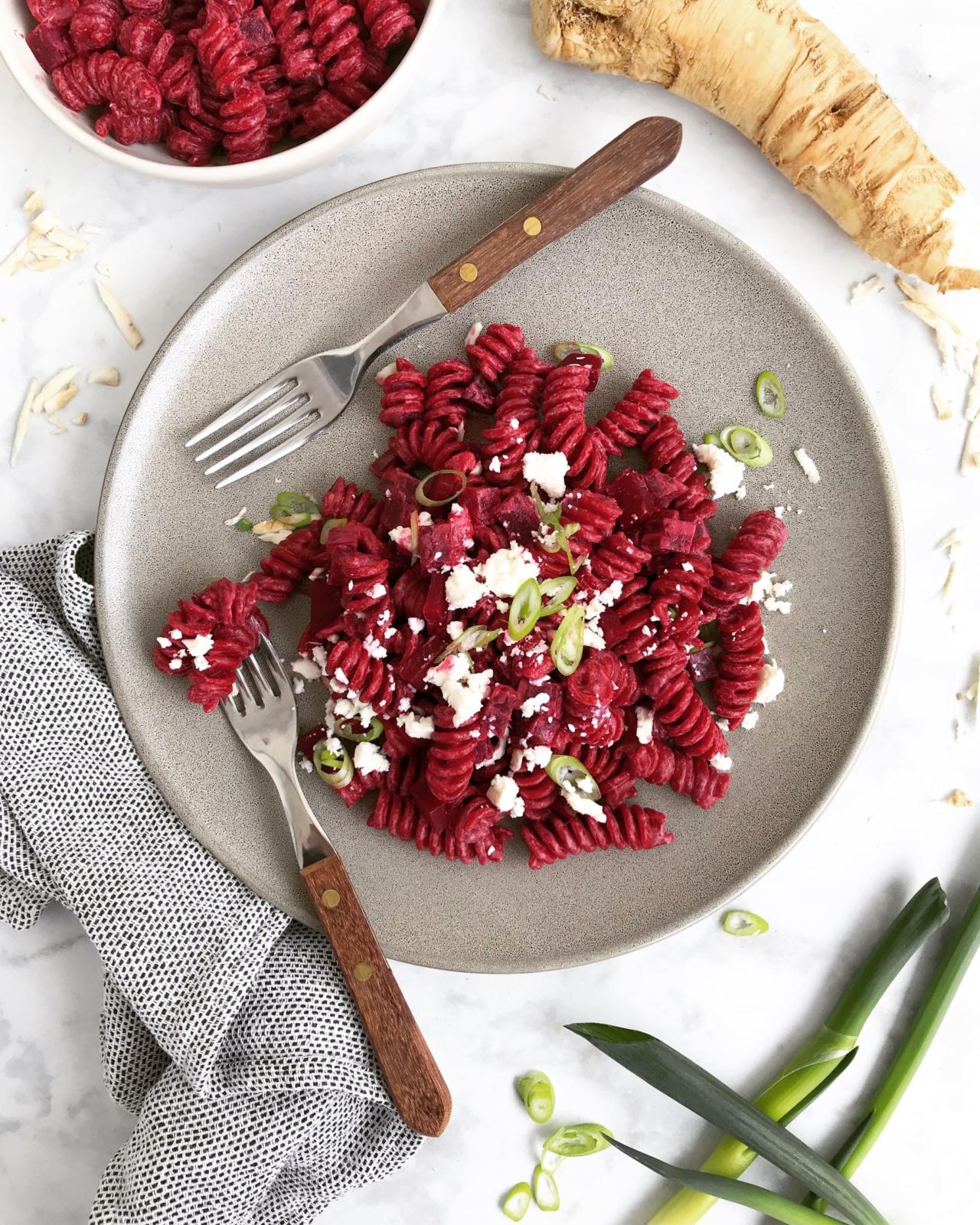 Rote Rüben Pasta – One Pot