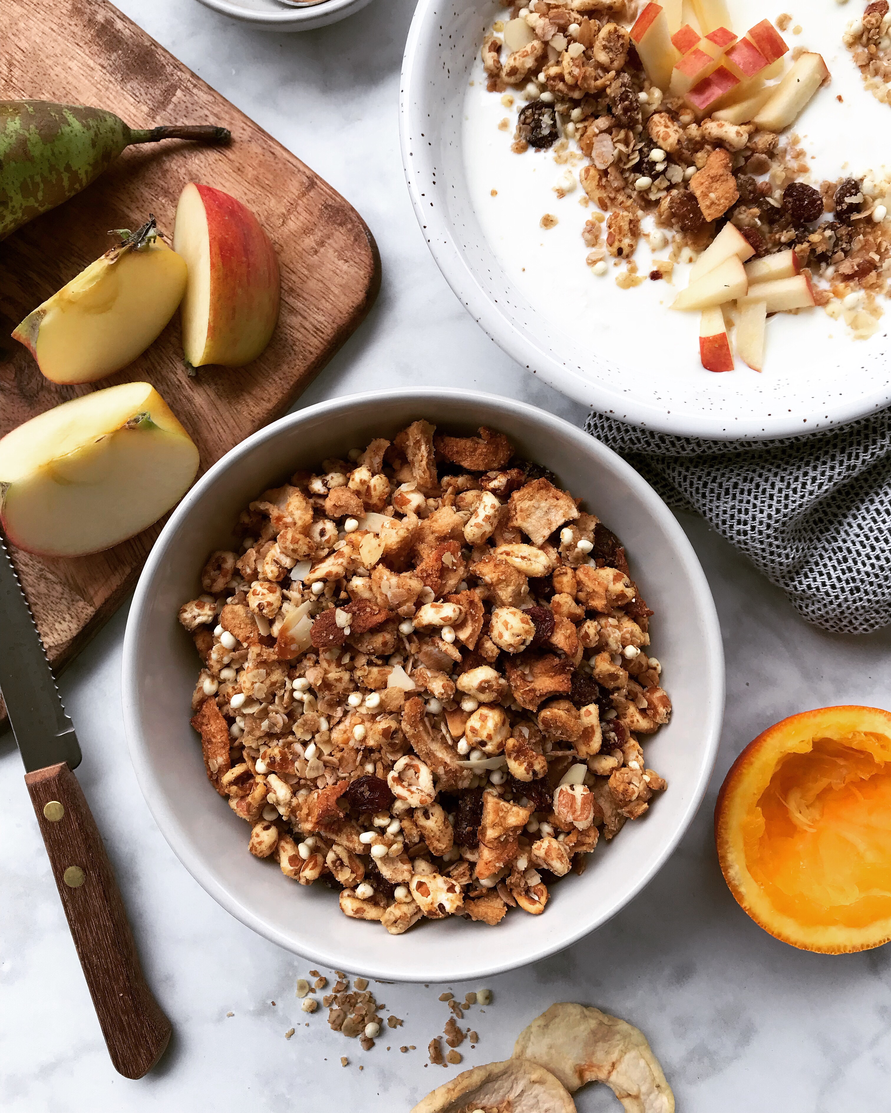 Selbstgemachtes FRÜHSTÜCKSMÜSLI