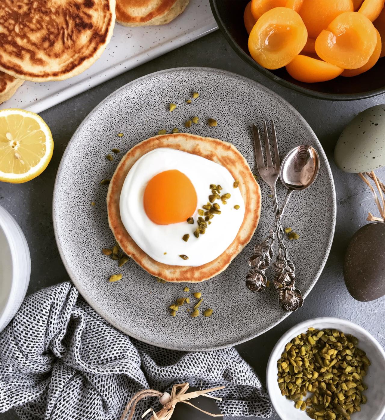 Spiegelei Pancakes