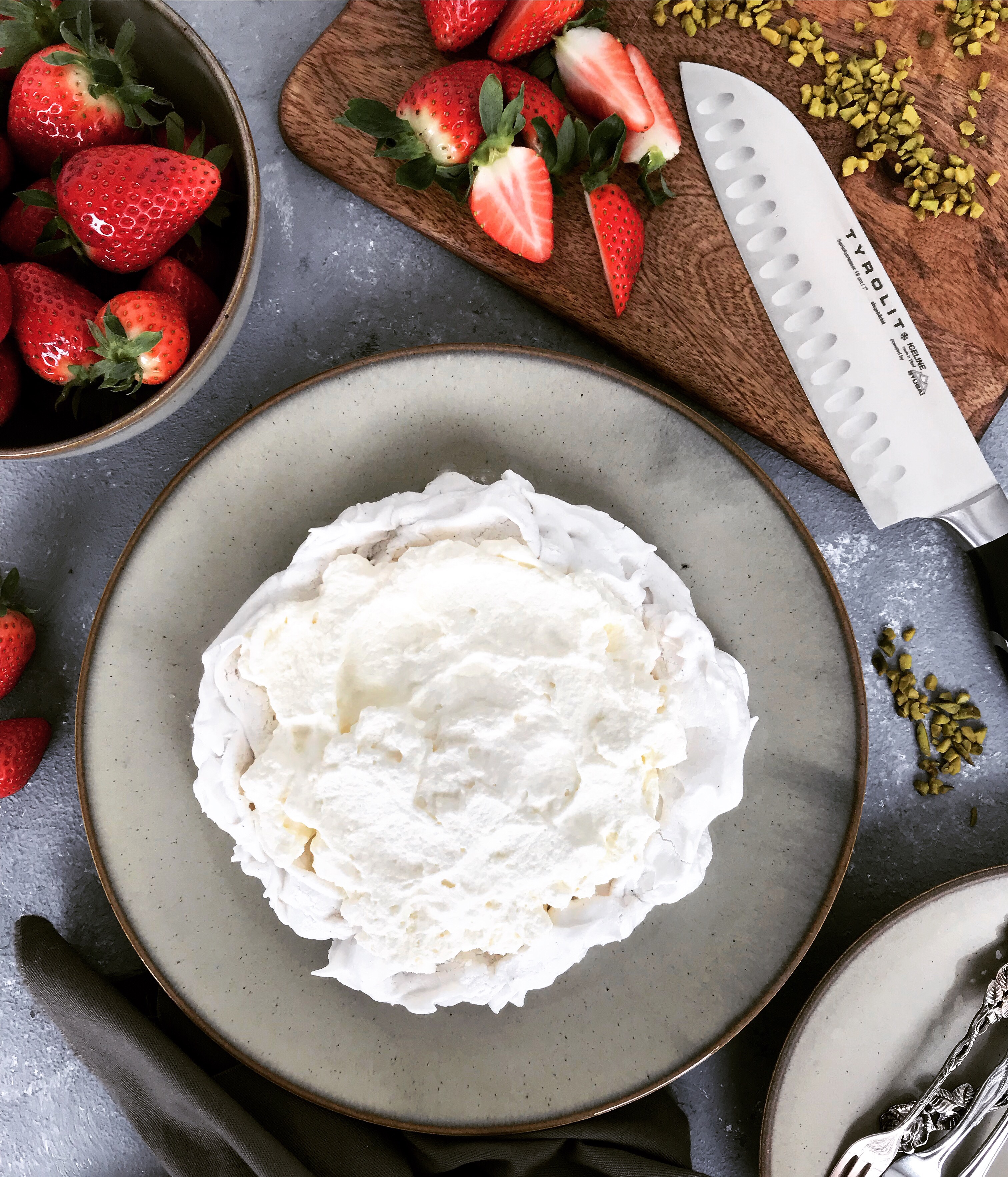 Erdbeer-Vanille-Pavlova
