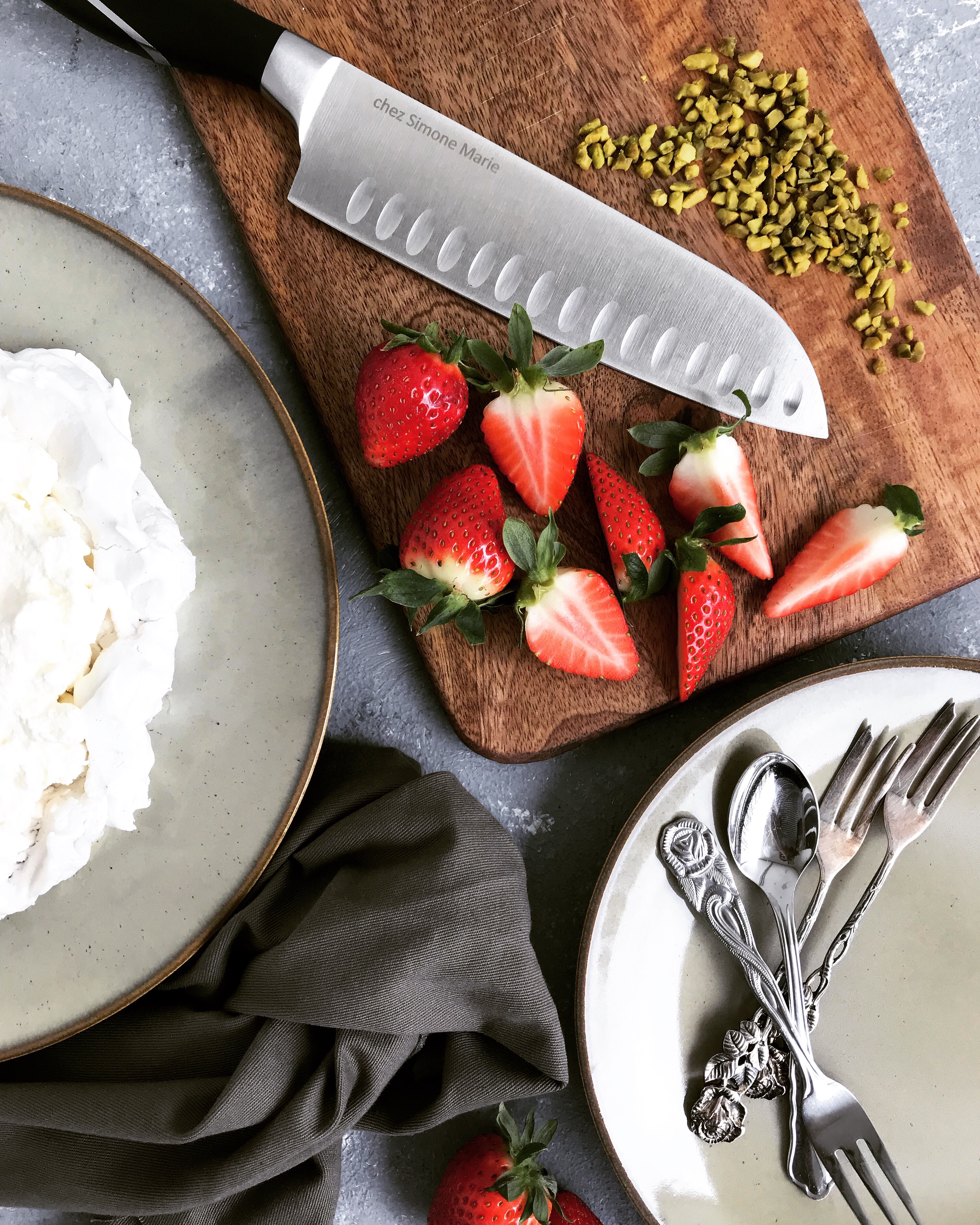 Erdbeer-Vanille-Pavlova