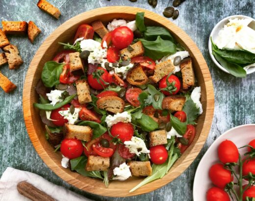 Brotsalat Caprese