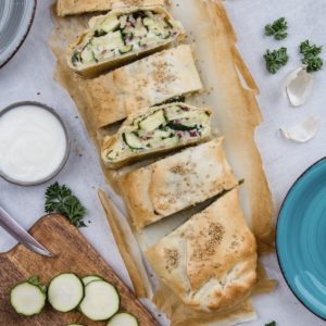 Zucchinistrudel