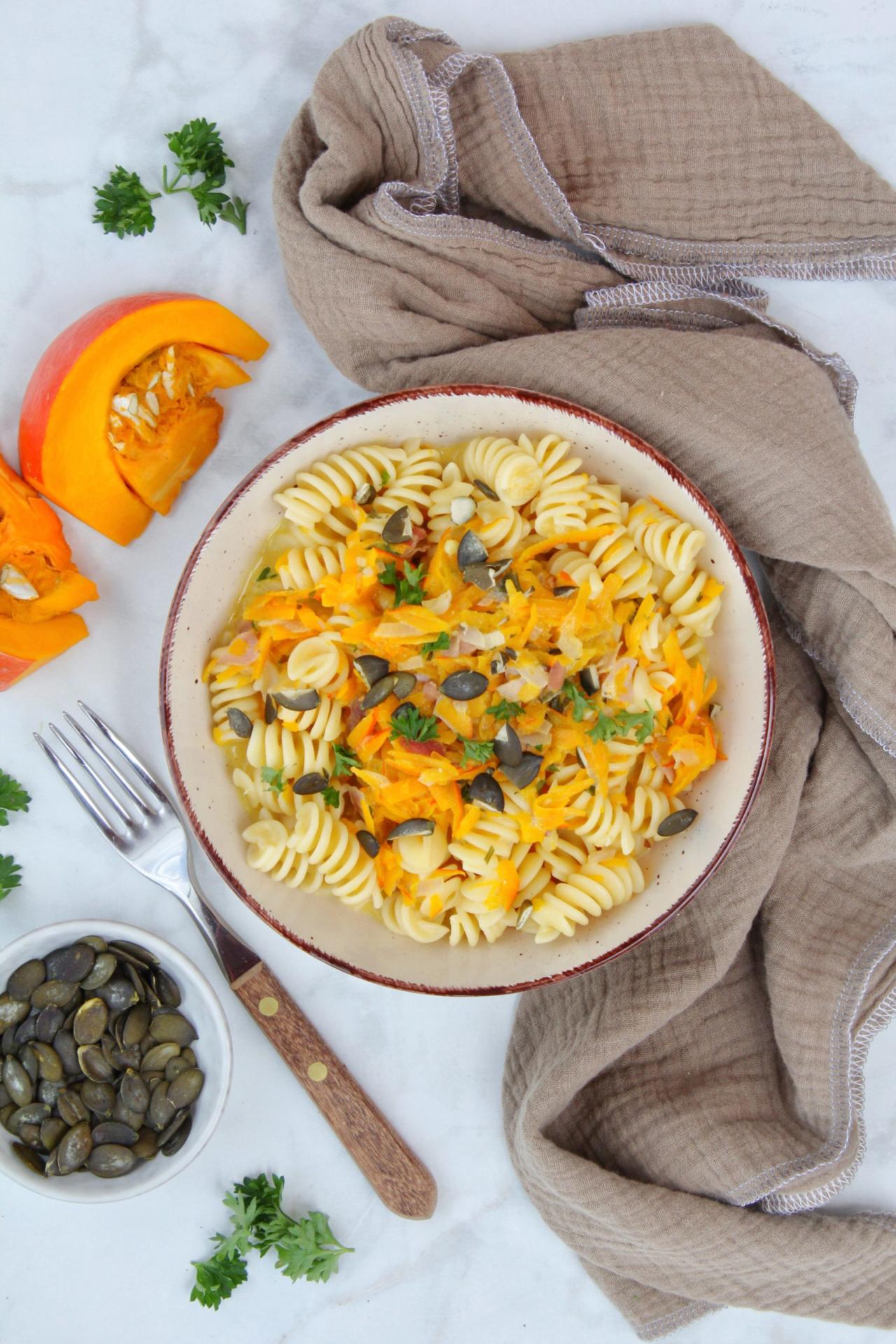 Kürbis Nudeln – One Pot