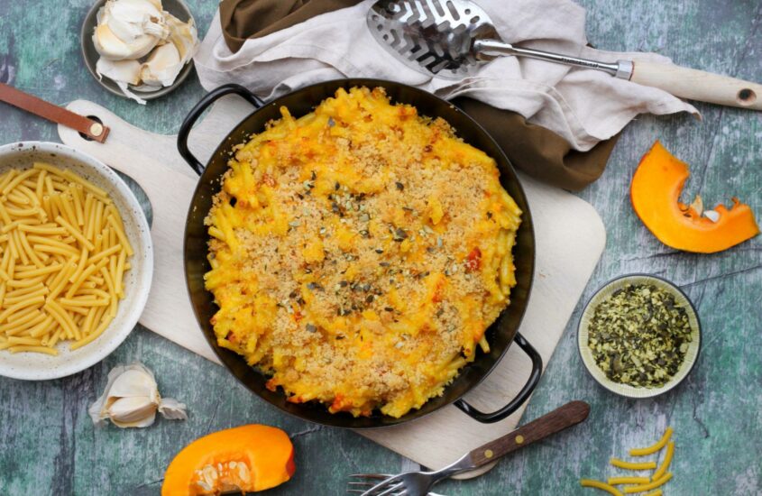 Kürbis MAC and CHEESE
