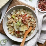 Kohlrabi–Dinkelrisotto