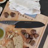 Maroni Suppe mit Zimt Brotwürfeln