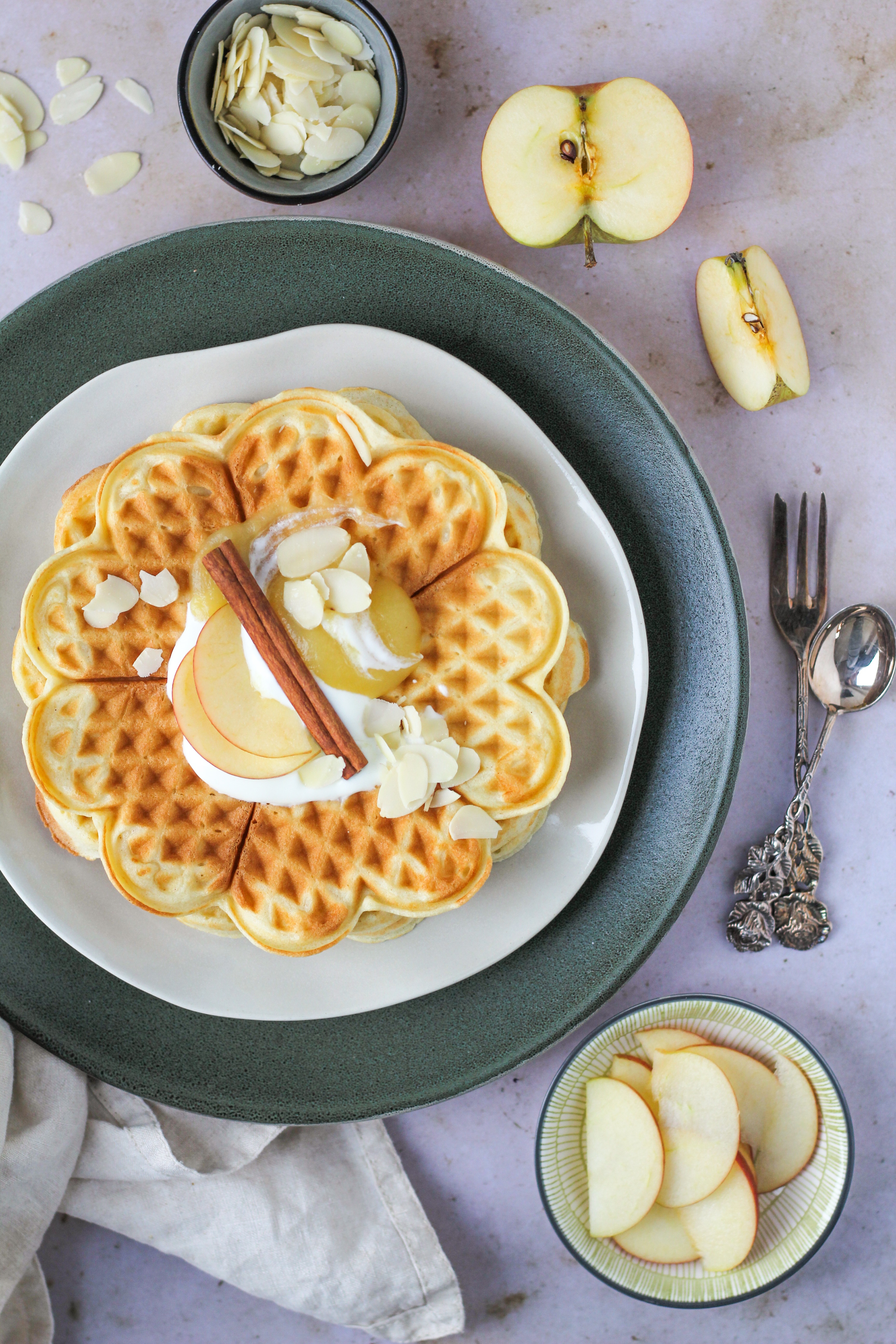 Zuckerfreie Waffeln 