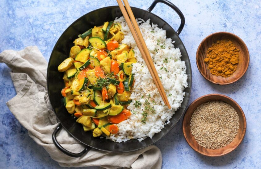 Curry Geschnetzeltes