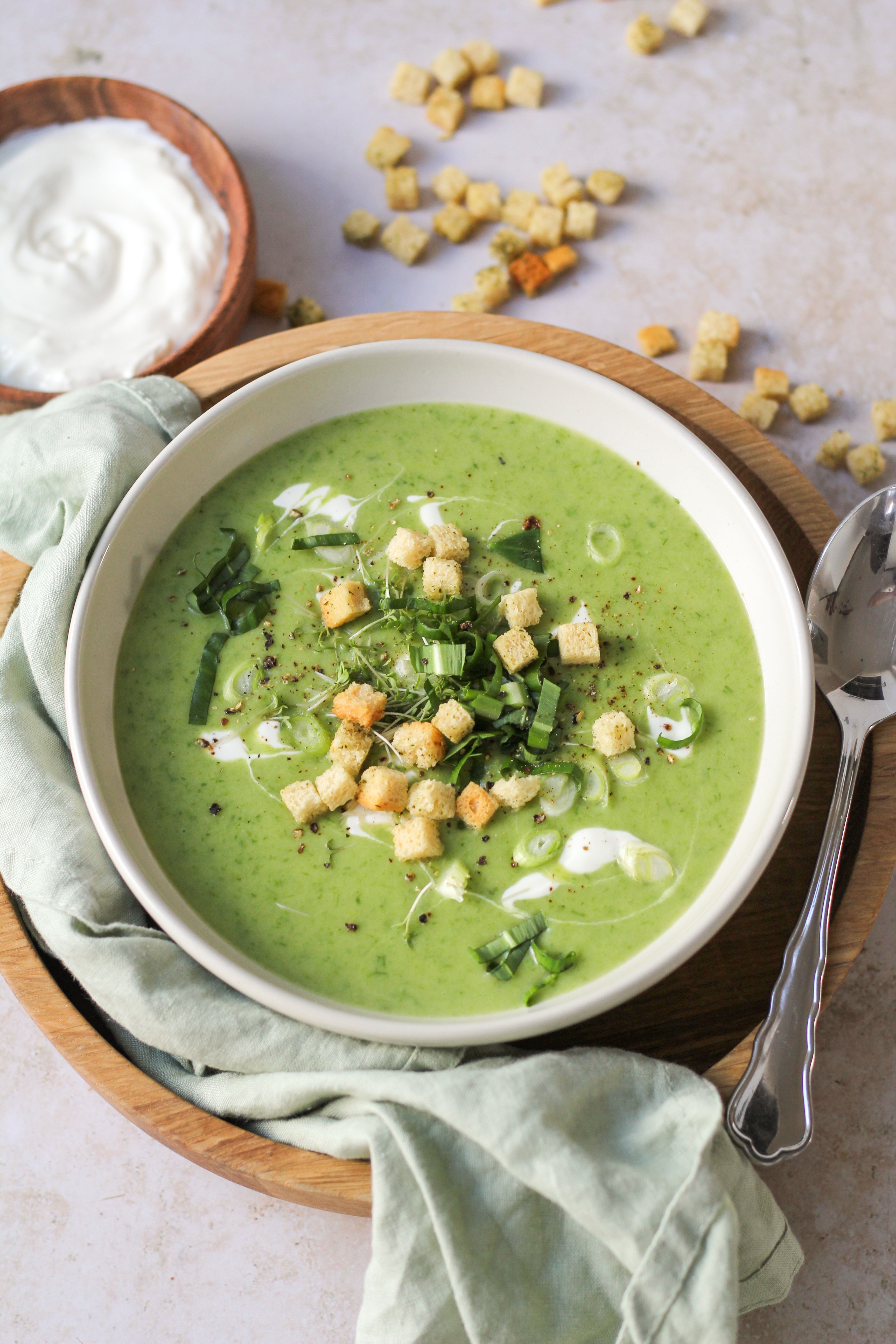 Bärlauchsuppe