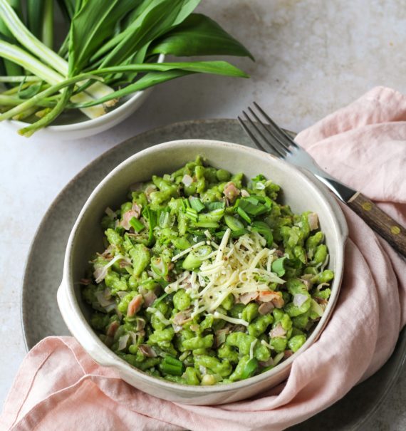 Fisolengulasch mit Mini Dinkel Knödel - cookiteasy by Simone Kemptner