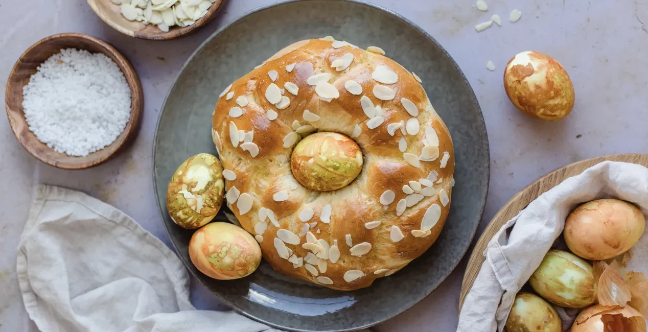 Germteig Osternester