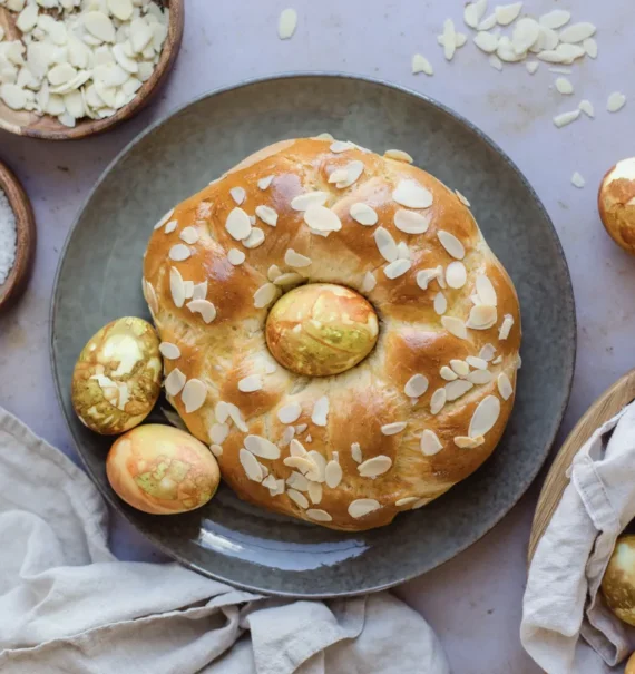 Germteig Osternester