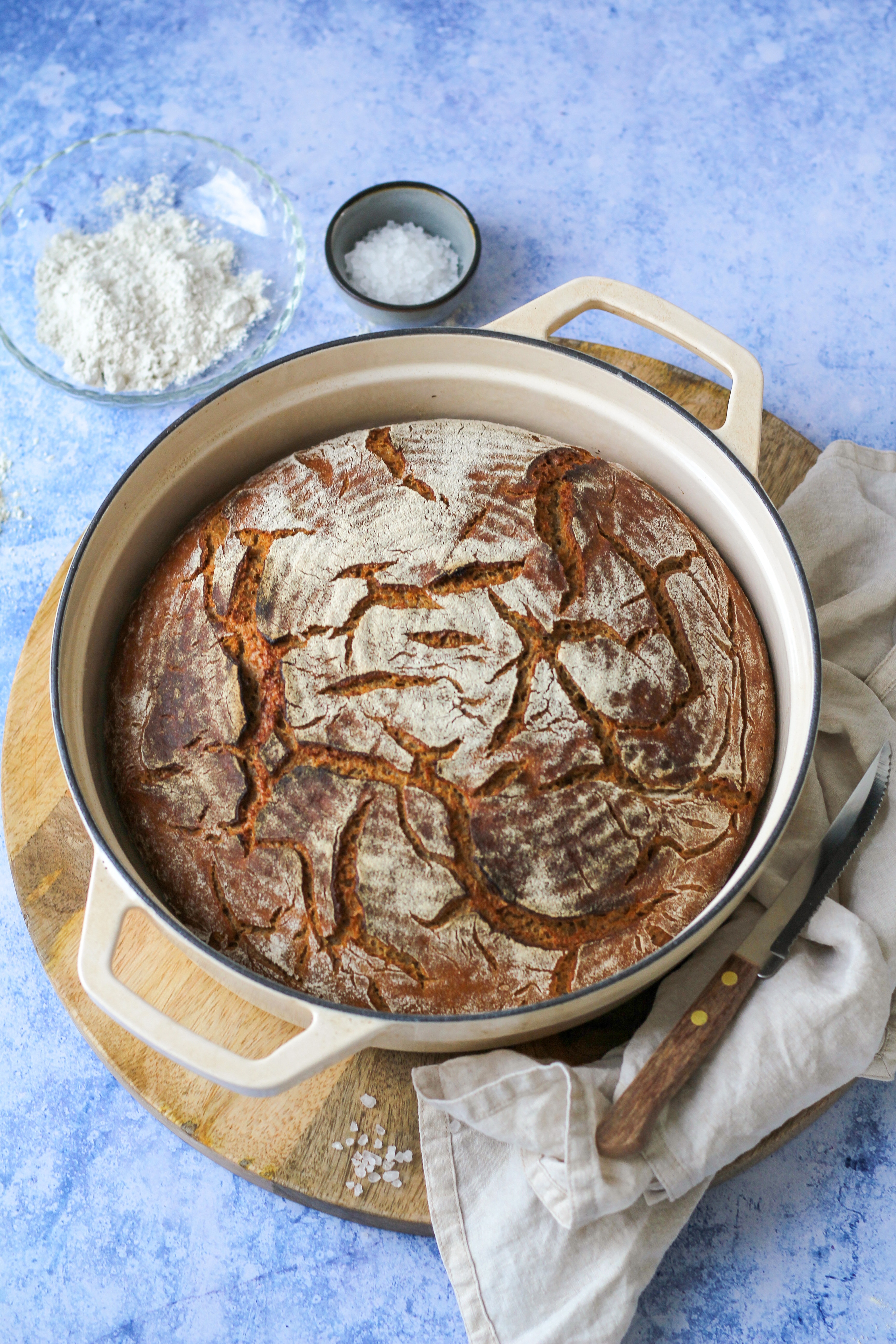 Roggen Sauerteig Brot