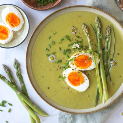 Spargelsuppe