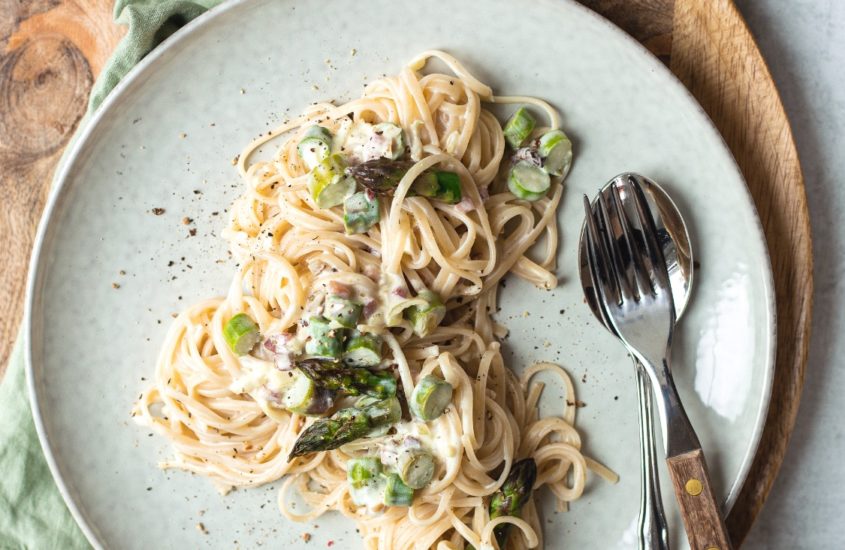 Spargel Spaghetti