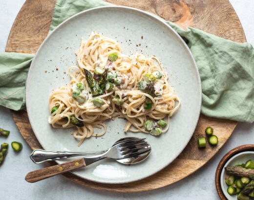 Spargel-Spaghetti