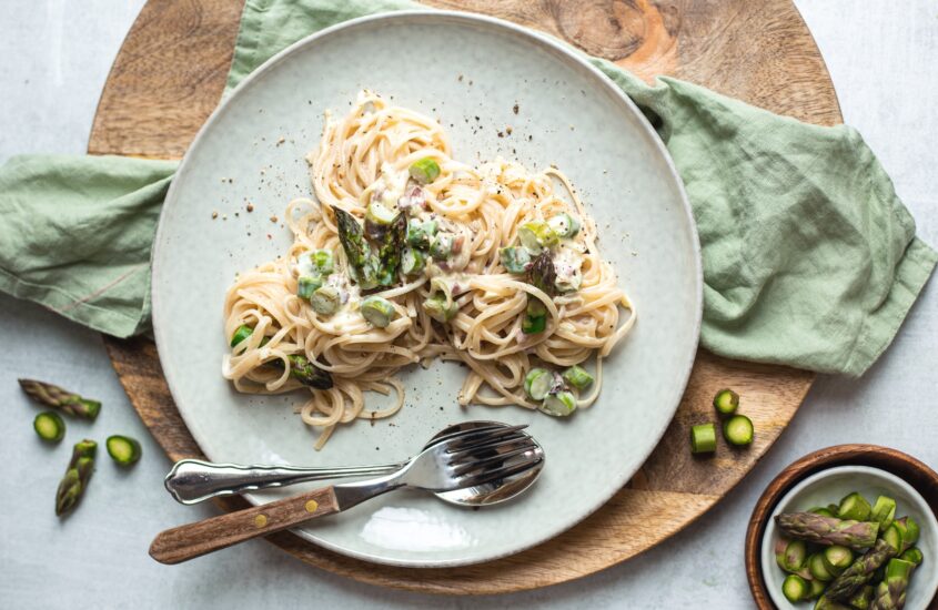 Spargel-Spaghetti