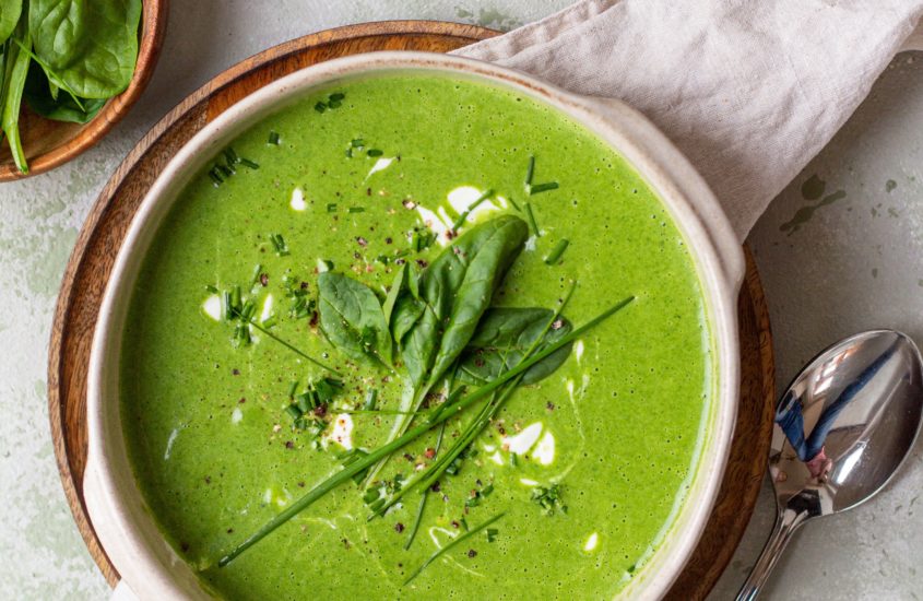 Spinat Suppe oder auch Popeye Suppe