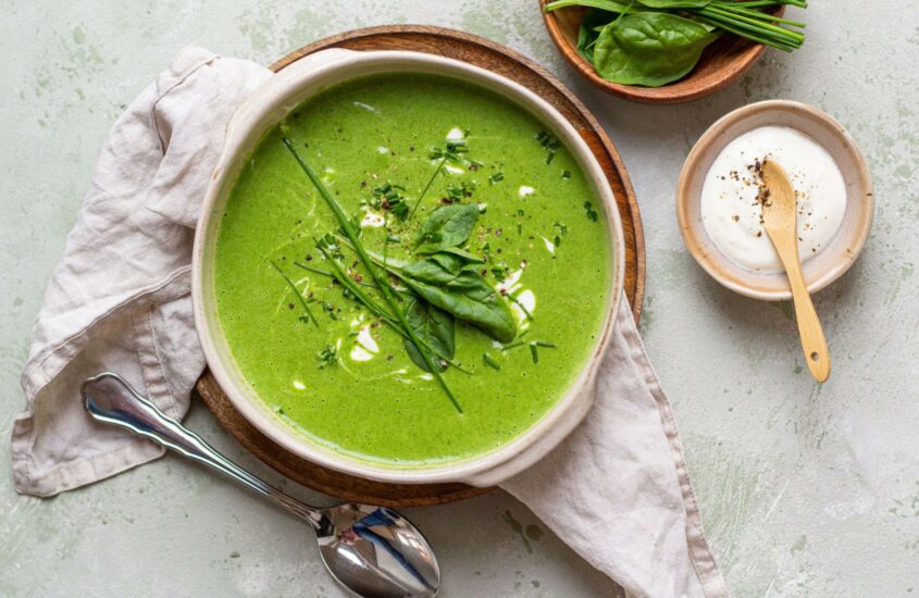 Spinat Suppe