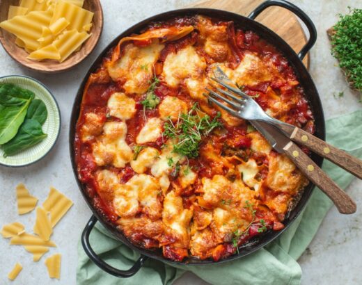 Veggie Lasagne-Auflauf