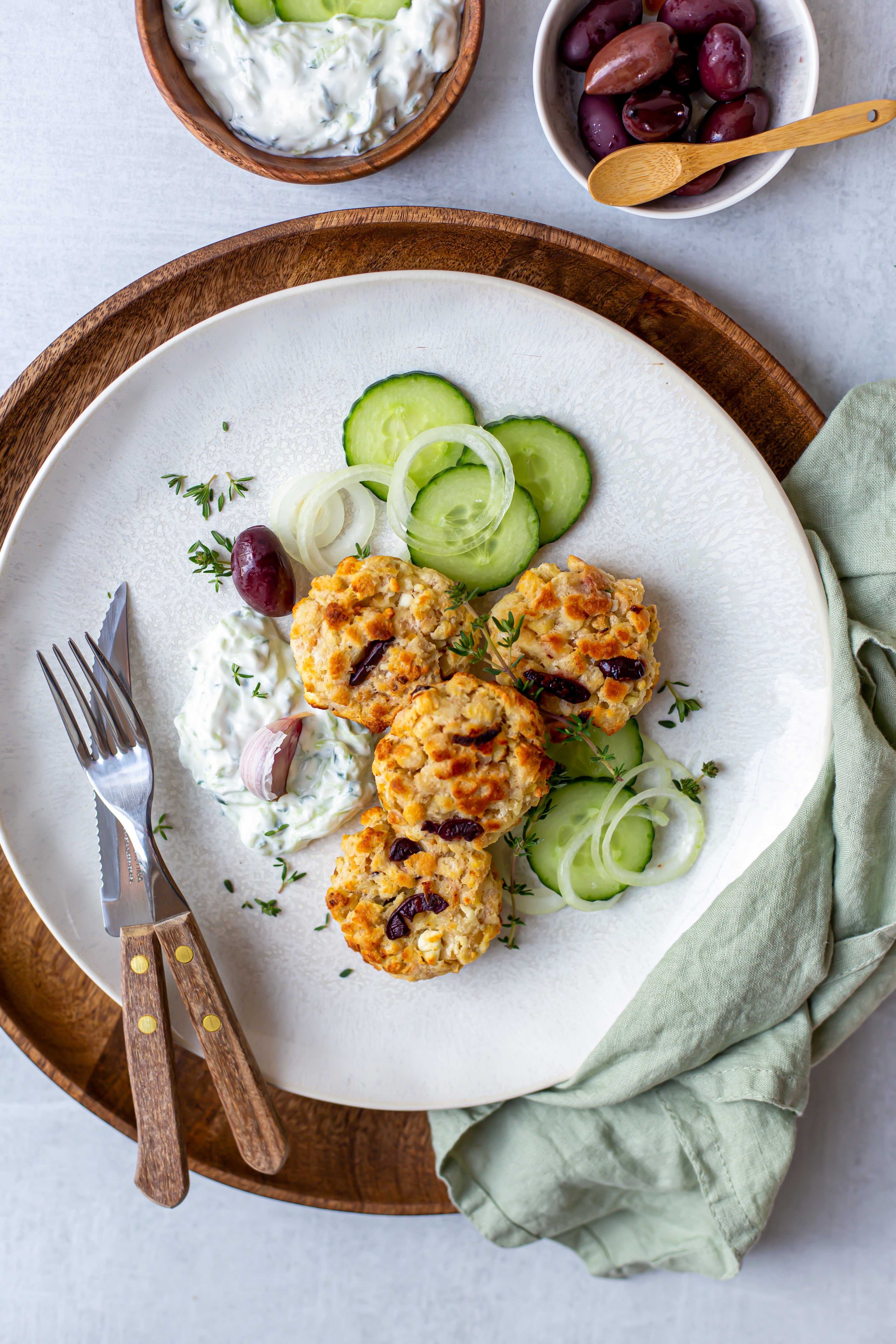 Griechische Kaspressnuggets