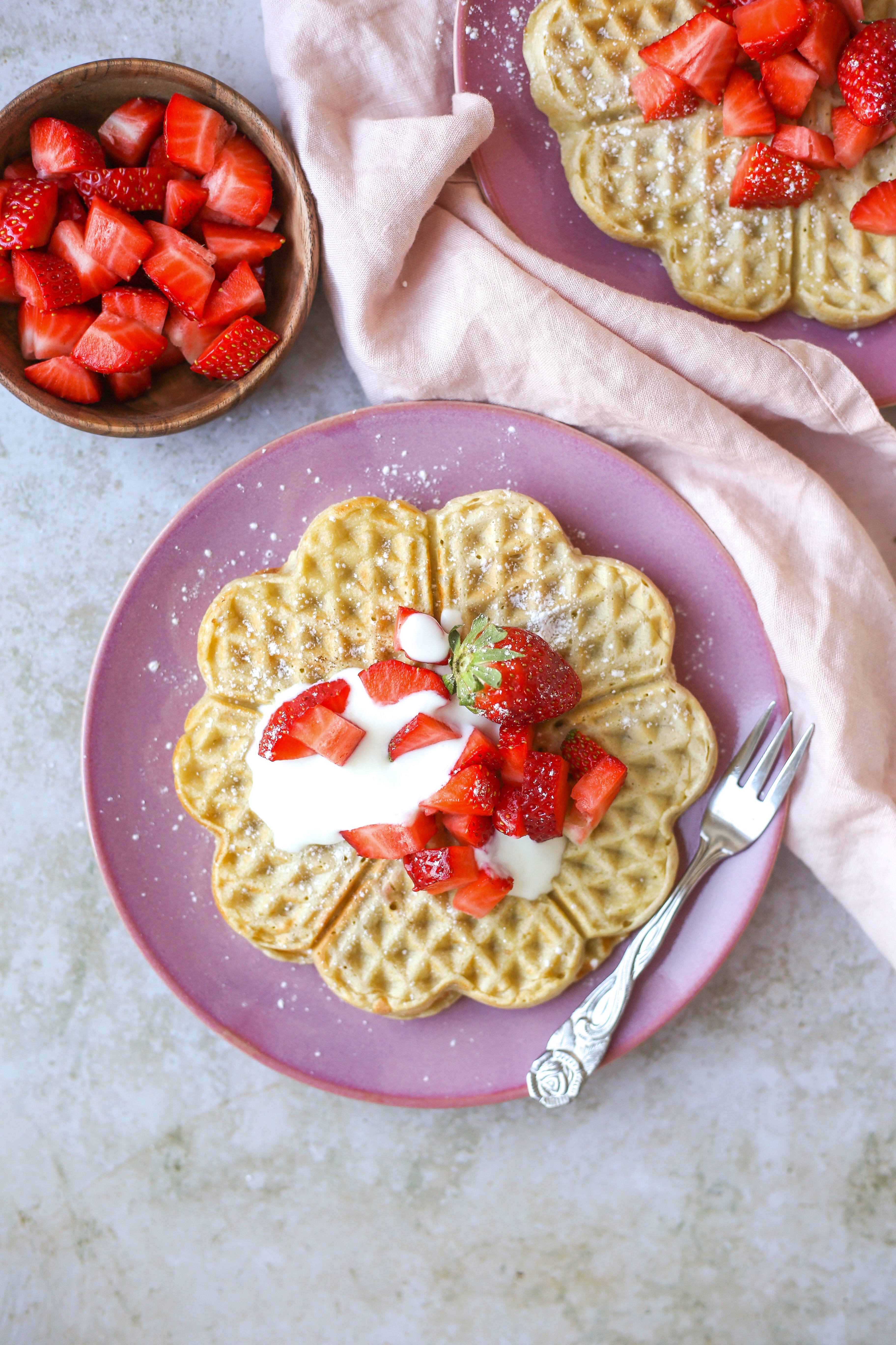 Buttermilch Waffeln