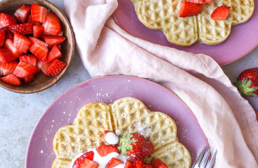 Buttermilch Waffeln