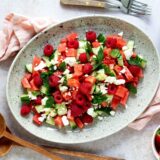 Melonen-Gurken-Salat mit Feta