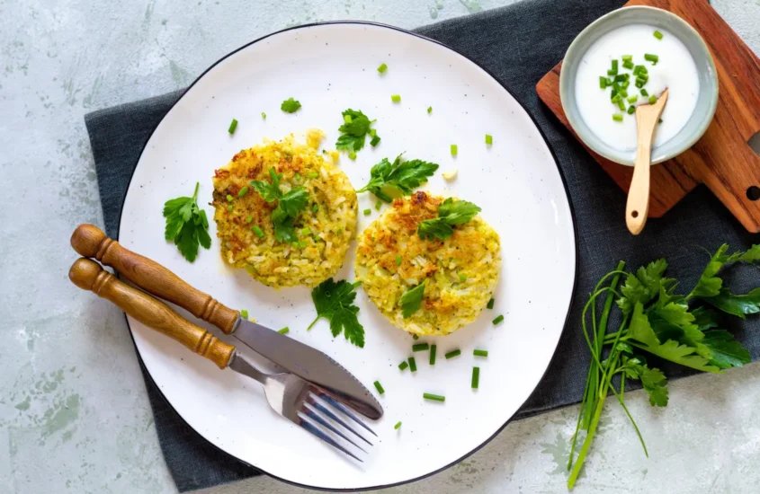 Brokkoli Reis Laibchen