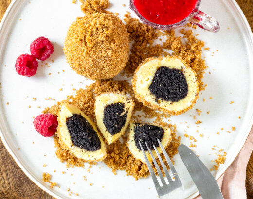 Mohn-Topfenknödel