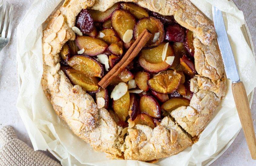 Zwetschken Mandel Galette