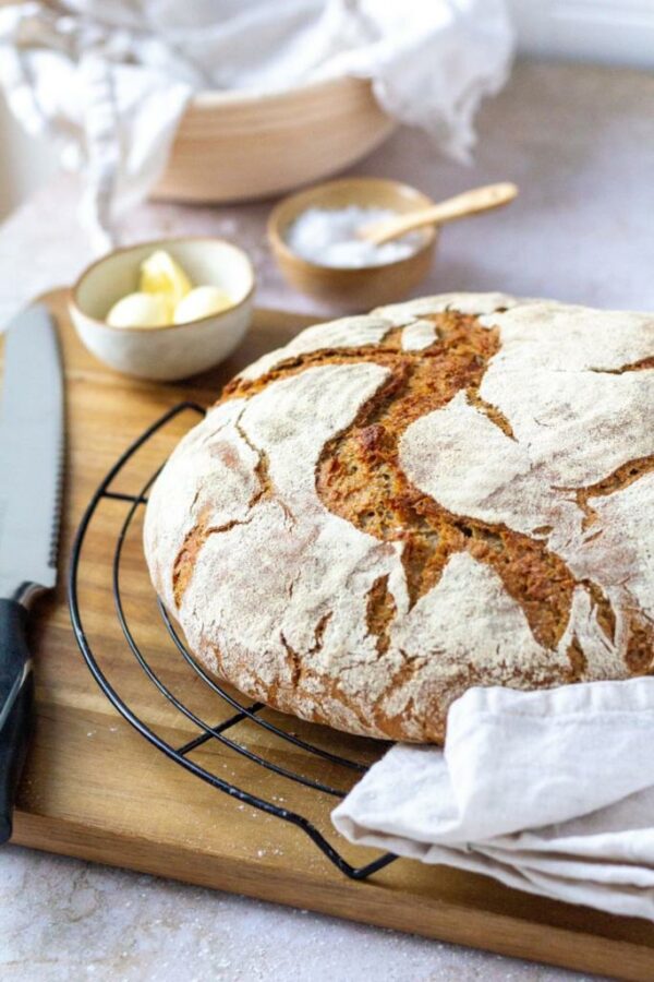 Dinkel-Roggen -Sauerteigbrot - cookiteasy by Simone Kemptner