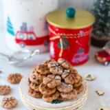 Kakao Waffelplätzchen