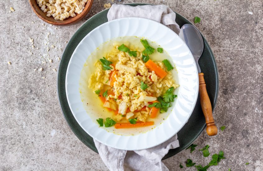 Reibgerstel Suppe