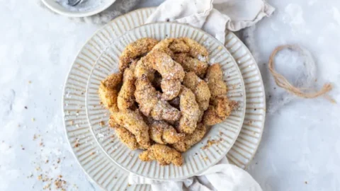 Mini Zimt Nusskipferl