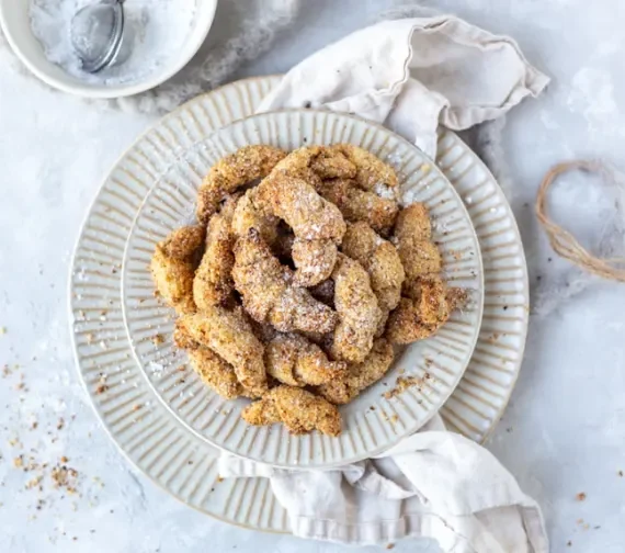 Mini Zimt Nusskipferl